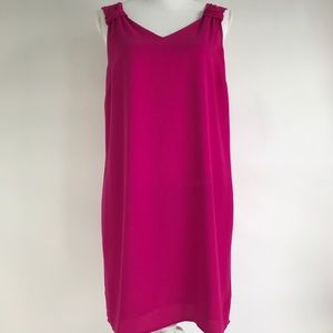 Adrienne Vittadini dress size med pink
